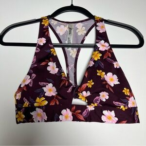 PINK Sports bra by Victoria’s Secret Floral – Size M – Great Condition